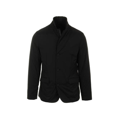 People Of Shibuya Black Polyester Coat