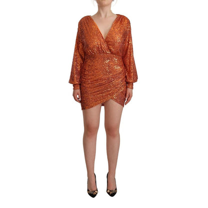 Aniye By Orange Polyester Cocktail Dress