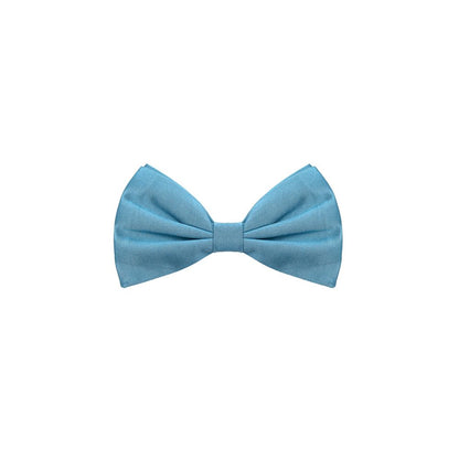 Pajarita de seda azul Dolce & Gabbana