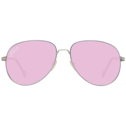 Hally&Son Gold Metal Sunglasses