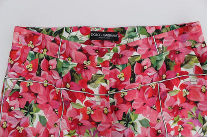 Dolce & Gabbana Short pantacourt fleuri multicolore