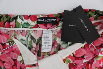Dolce & Gabbana Short pantacourt fleuri multicolore