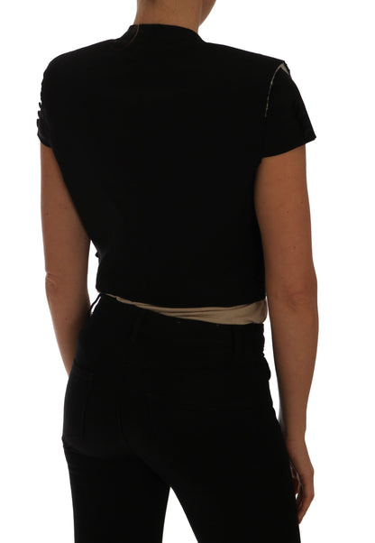 Veste blazer courte Dolce & Gabbana noire
