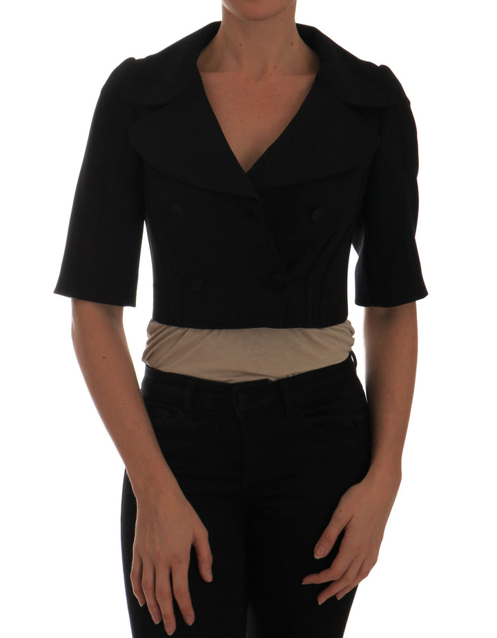 Blazer corto Dolce & Gabbana negro