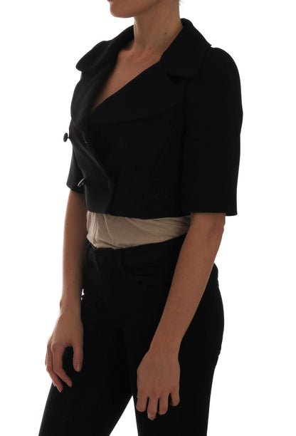 Blazer court noir Dolce & Gabbana