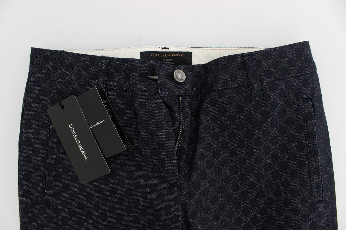 Jean Capri Slim Dolce & Gabbana à Pois
