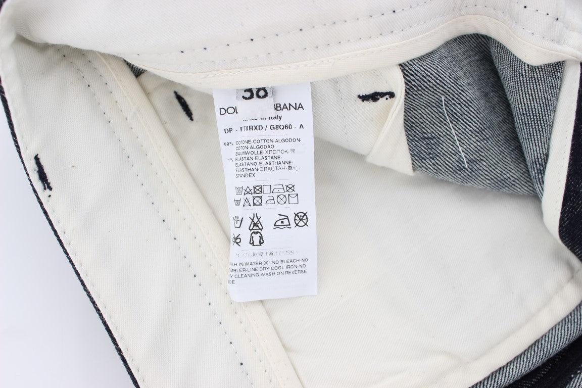Jean Capri Slim Dolce & Gabbana à Pois