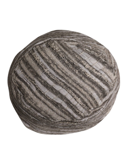 Dolce & Gabbana Multicolor Stripes Cotton Bucket Cap