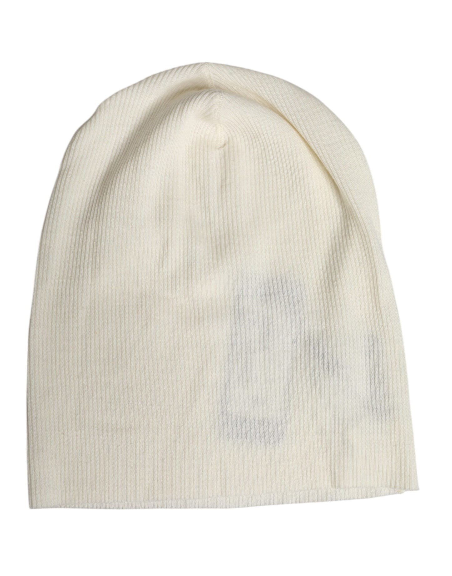 Gorro de punto Dolce & Gabbana de mezcla de lana beige