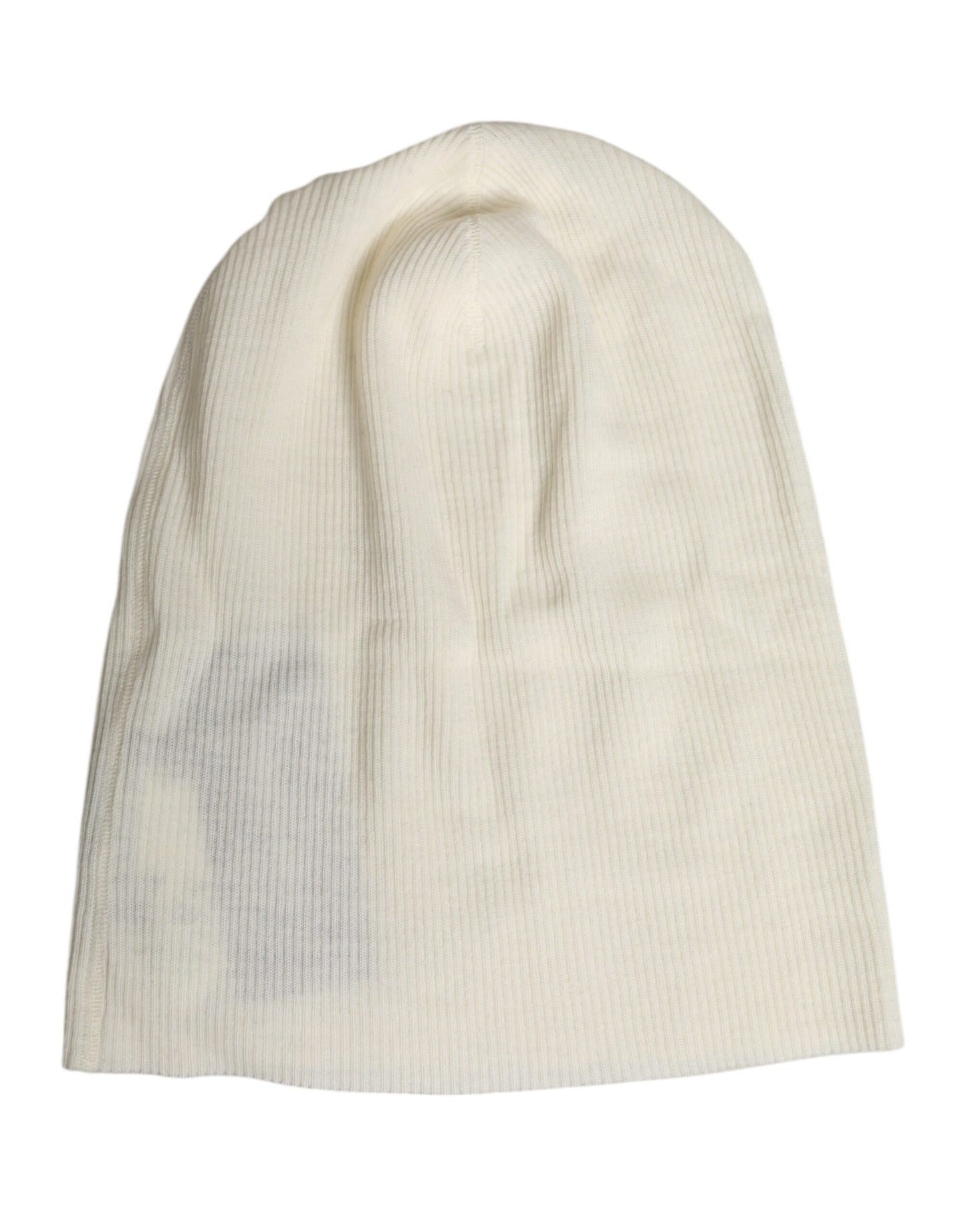 Gorro de punto Dolce & Gabbana de mezcla de lana beige