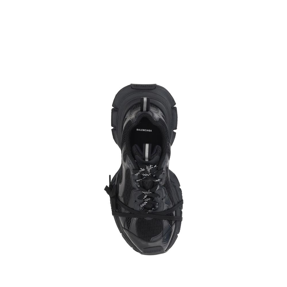 Baskets athlétiques Balenciaga noires en polyéthylène