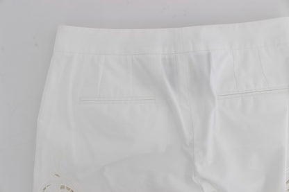 Robe Dolce & Gabbana en dentelle florale blanche avec pantalon Sicily