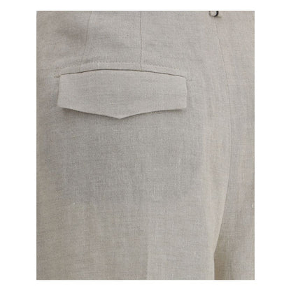 Pantalones de lino Brunello Cucinelli