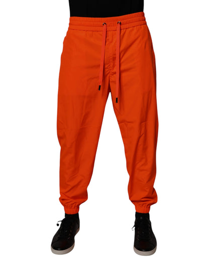 Pantalon de jogging Dolce & Gabbana en polyester orange pour homme