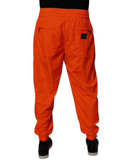 Pantalon de jogging Dolce & Gabbana en polyester orange pour homme