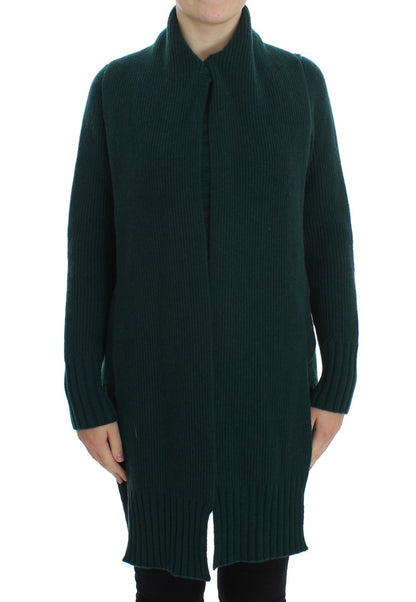 Cardigan en cachemire tricoté vert Dolce & Gabbana
