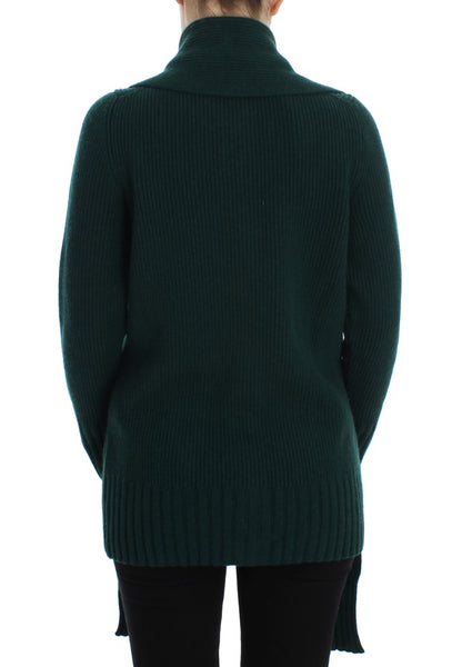 Cardigan en cachemire tricoté vert Dolce & Gabbana