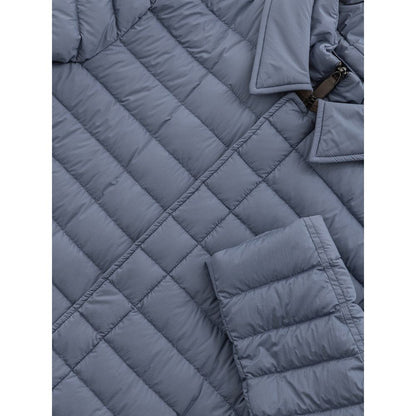 Herno Blue Polyester Coat