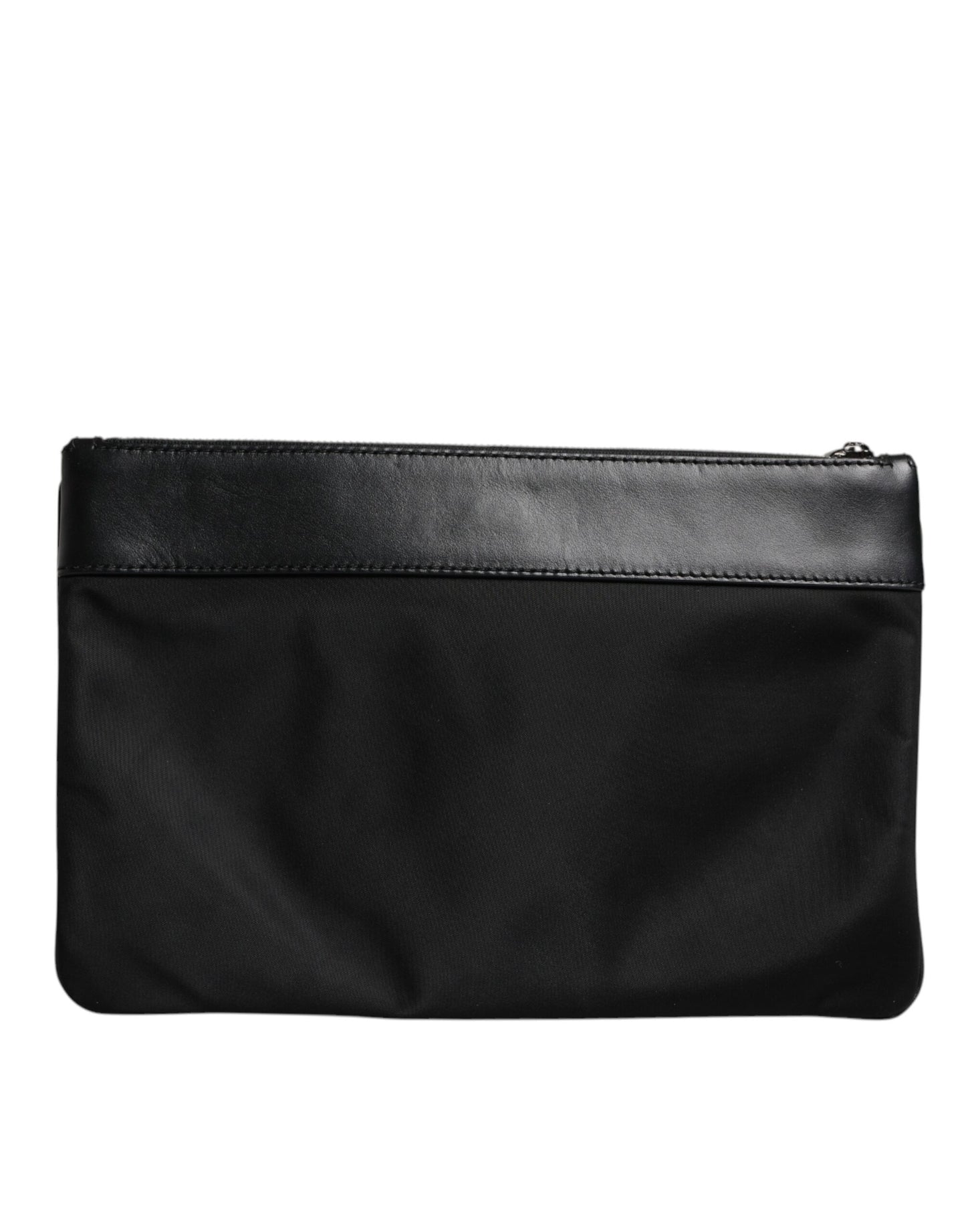 Sac pochette Dolce & Gabbana multicolore à motif léopard jacquard avec plaque logo