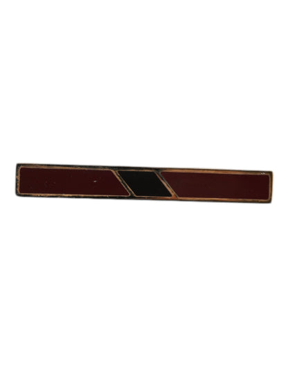 Barra de Corbata Dolce & Gabbana Multicolor de Latón Tono Dorado