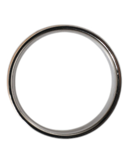 Bague Dolce & Gabbana en laiton véritable, ton or et argent, avec logo DG