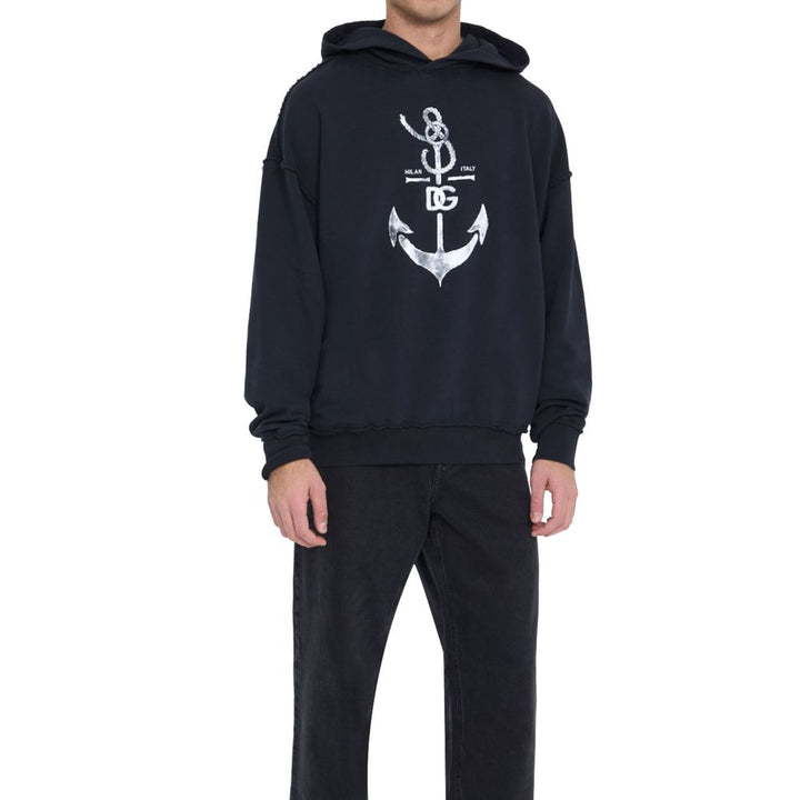 Sweat-shirt Dolce & Gabbana en coton bleu