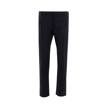 Pantalon de ville Valentino noir en laine
