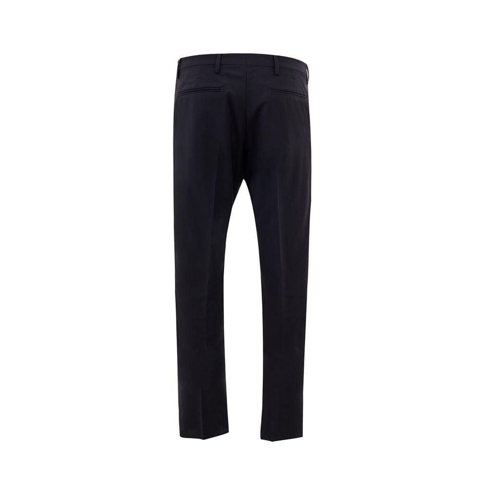 Pantalon de ville Valentino noir en laine