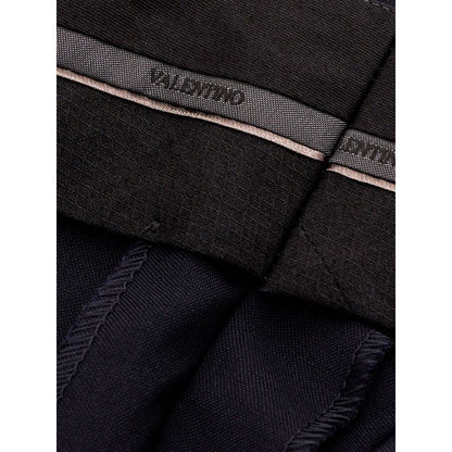 Pantalon de ville Valentino noir en laine