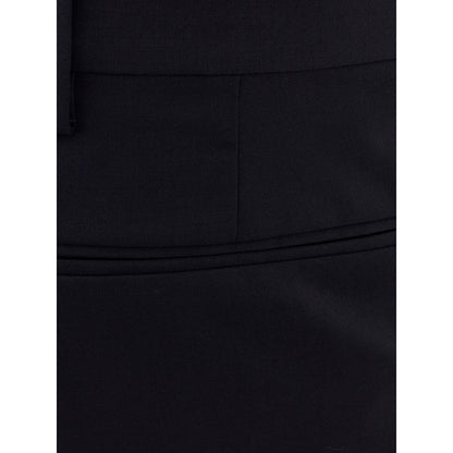 Pantalon de ville Valentino noir en laine