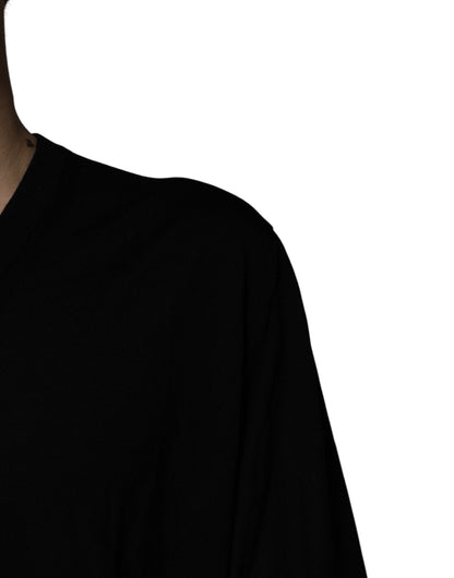 Pull Col V Dolce & Gabbana Camouflage Noir