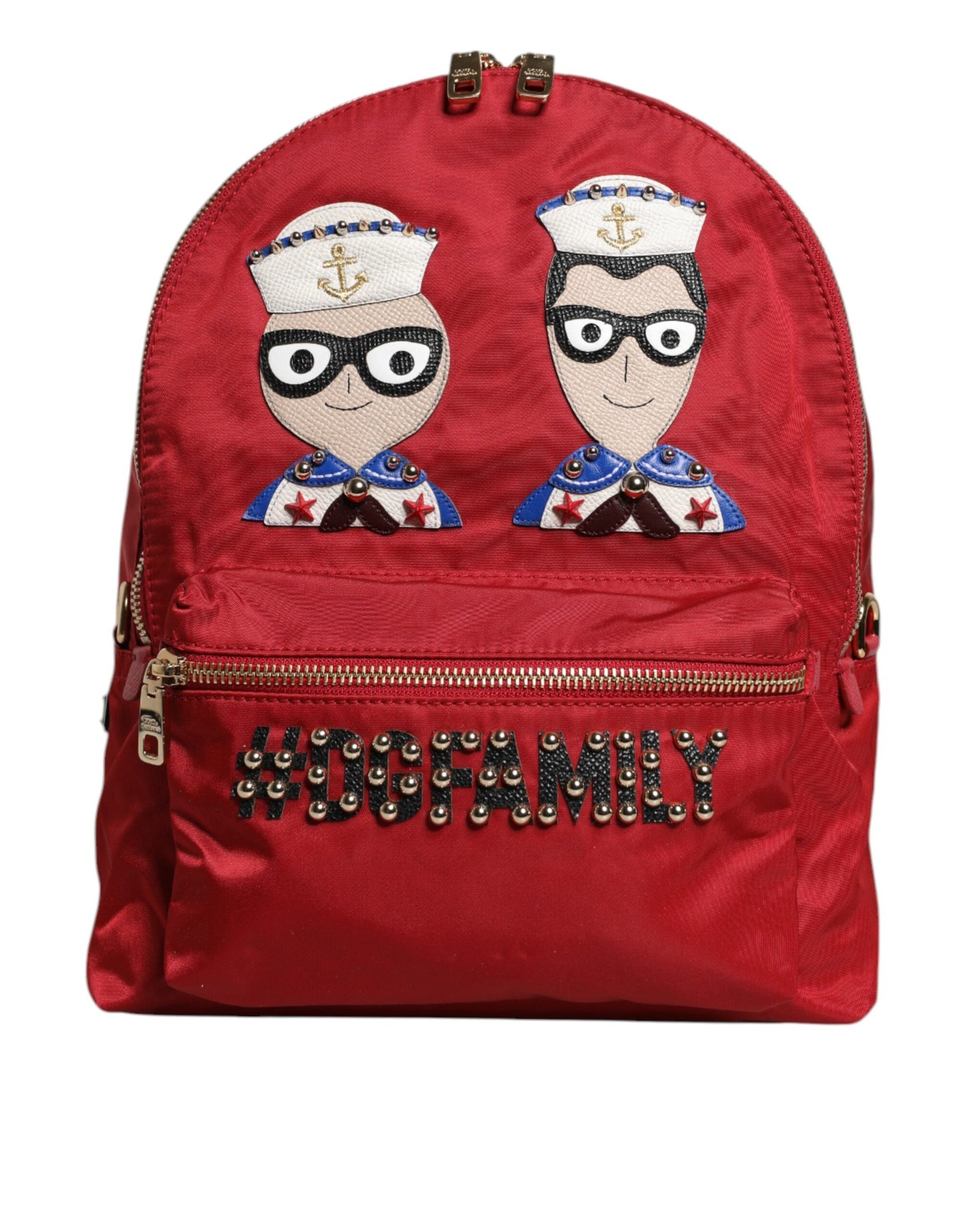 Sac à dos Dolce & Gabbana Rouge #DGFAMILY VULCANO Embelli