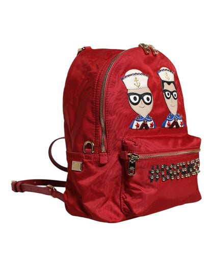Sac à dos Dolce & Gabbana Rouge #DGFAMILY VULCANO Embelli