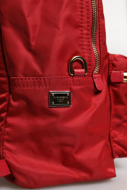 Sac à dos Dolce & Gabbana Rouge #DGFAMILY VULCANO Embelli