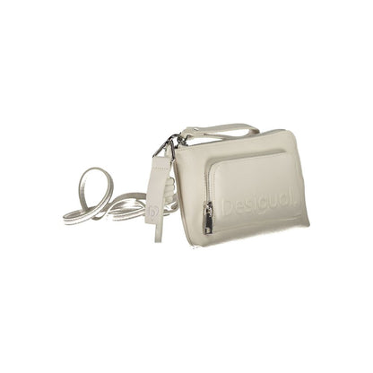 Desigual Bianco Polyurethane Women Handbag