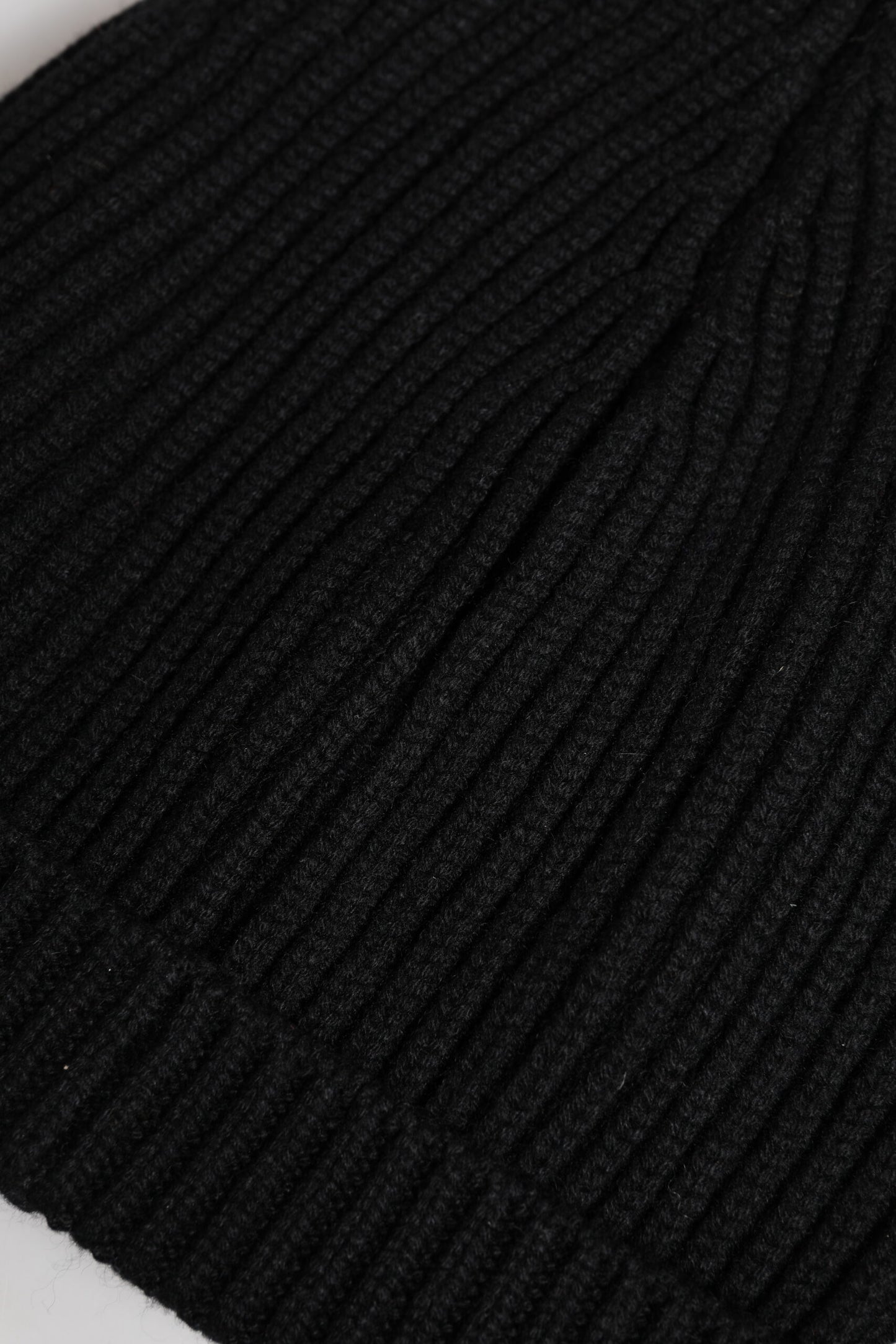 Gorro de lana de invierno de cachemir negro Dolce & Gabbana