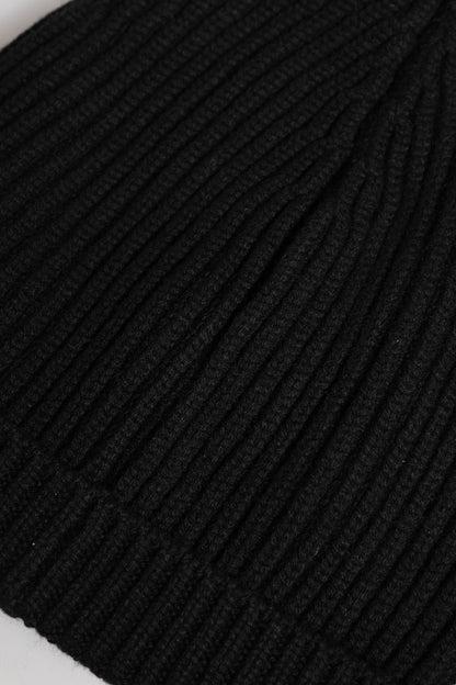 Gorro de lana de invierno de cachemir negro Dolce & Gabbana