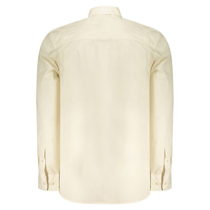 North Sails Beige Cotton Men Shirt