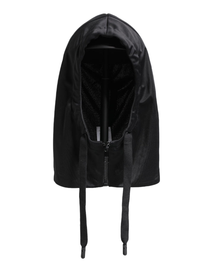 Chapeau-foulard intégral Dolce & Gabbana en polyester noir