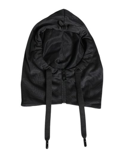 Sombrero turbante de poliéster negro Dolce & Gabbana