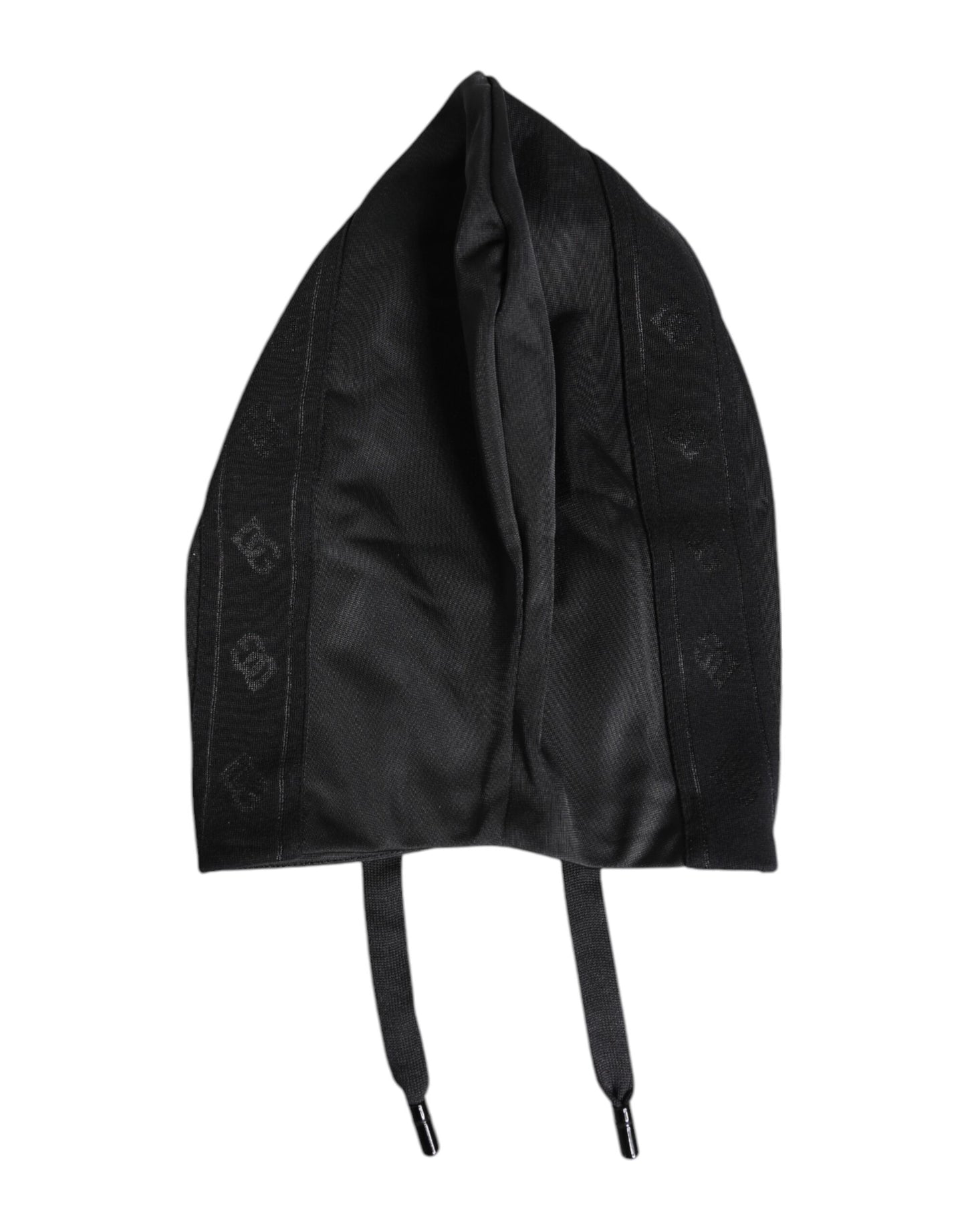 Sombrero turbante de poliéster negro Dolce & Gabbana