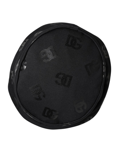 Bob Dolce & Gabbana en jacquard de polyester à monogramme DG noir