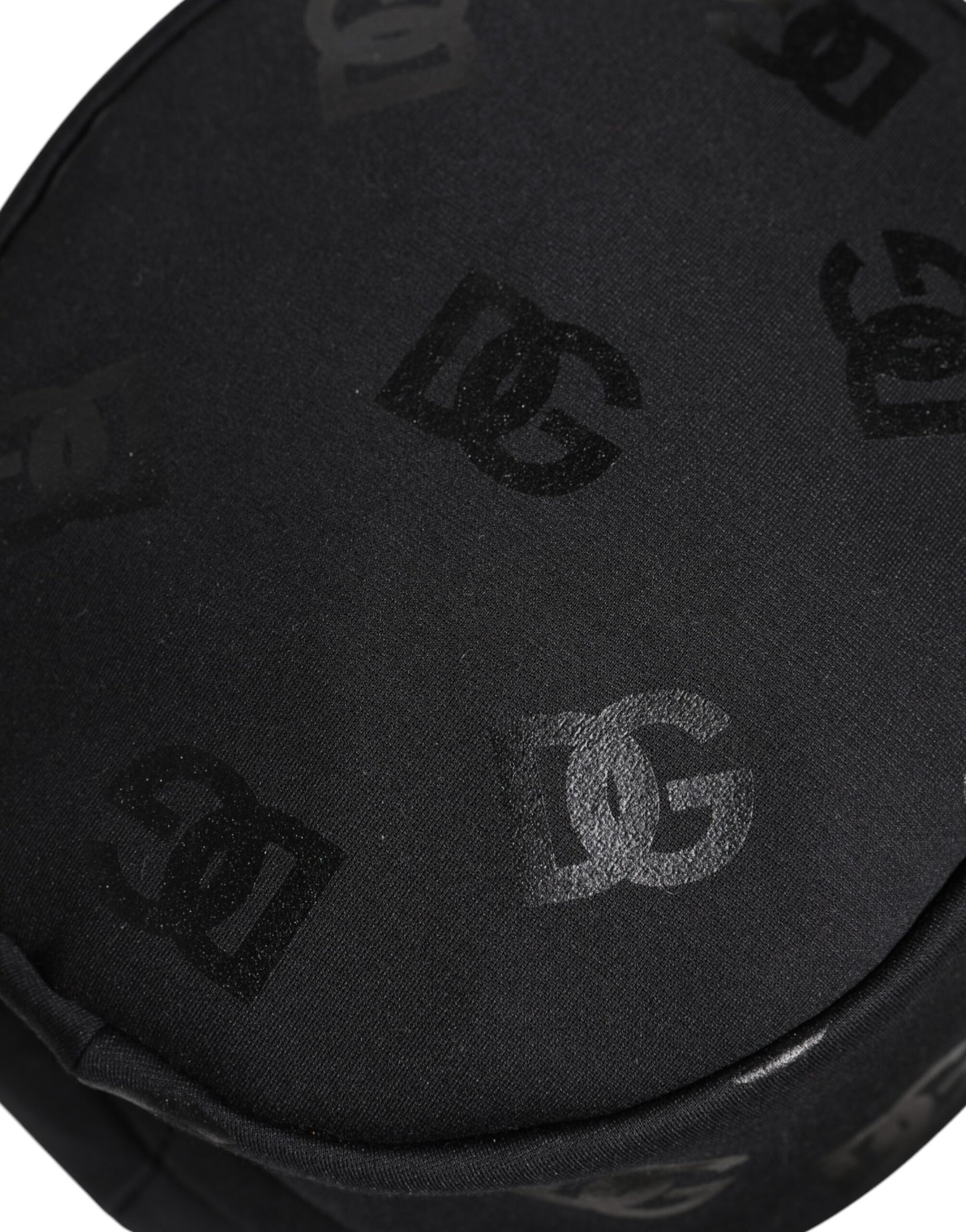 Bob Dolce & Gabbana en jacquard de polyester à monogramme DG noir