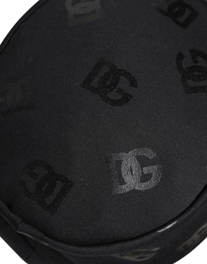 Bob Dolce & Gabbana en jacquard de polyester à monogramme DG noir