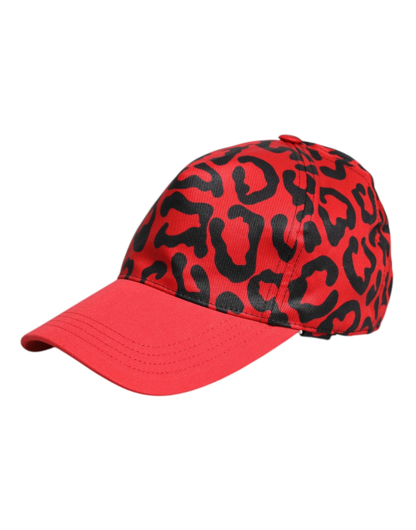 Gorra de béisbol Dolce & Gabbana de algodón rojo de 6 paneles para mujer