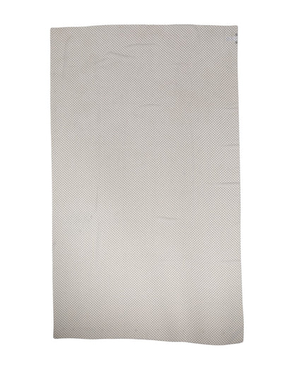 Écharpe châle portefeuille Dolce & Gabbana en polyester blanc à pois