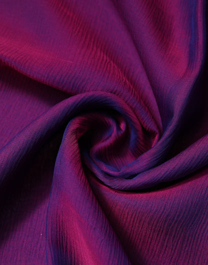 Chal y bufanda envolvente rectangular de seda morada de Dolce & Gabbana
