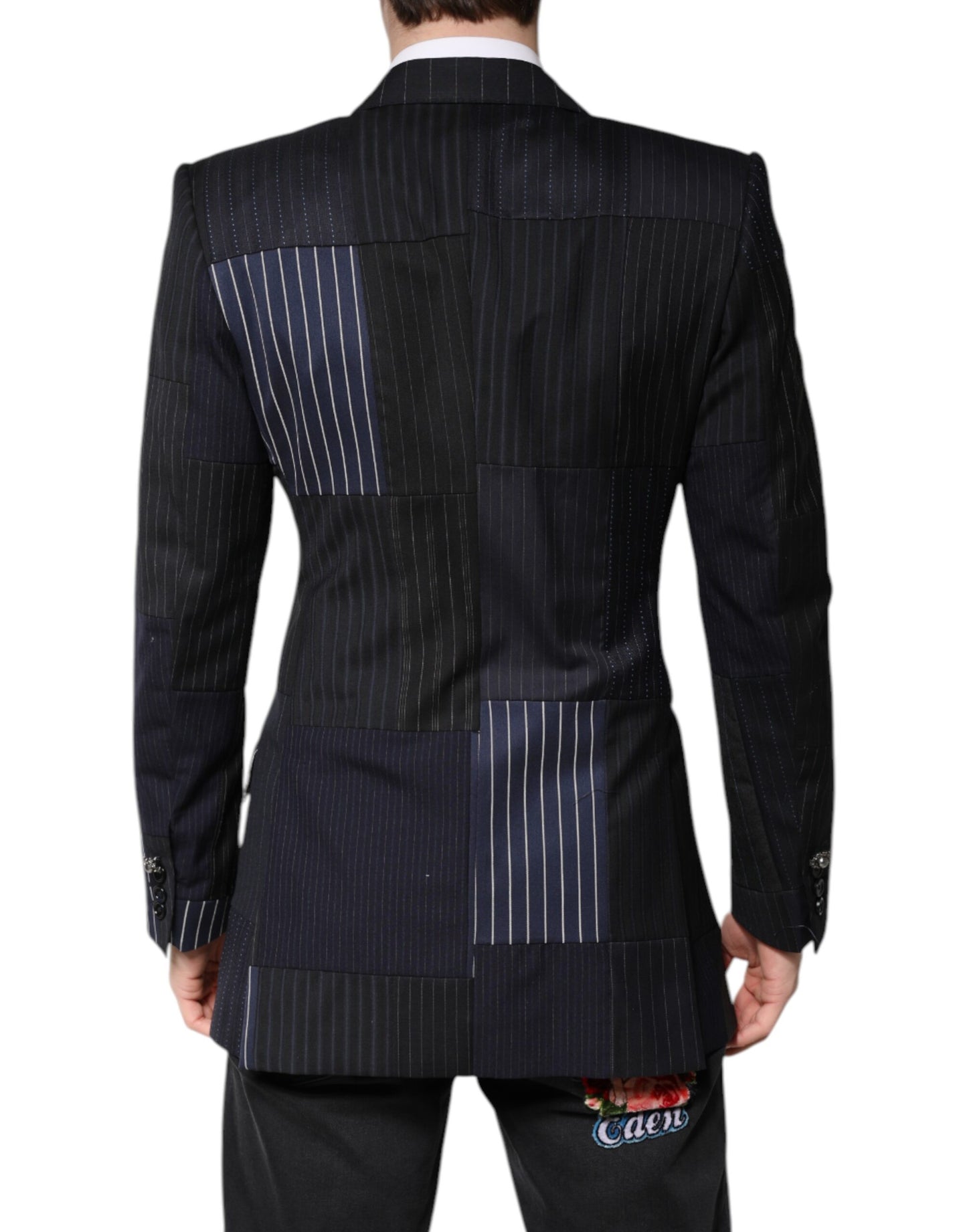 Chaqueta americana Dolce & Gabbana de retales multicolor