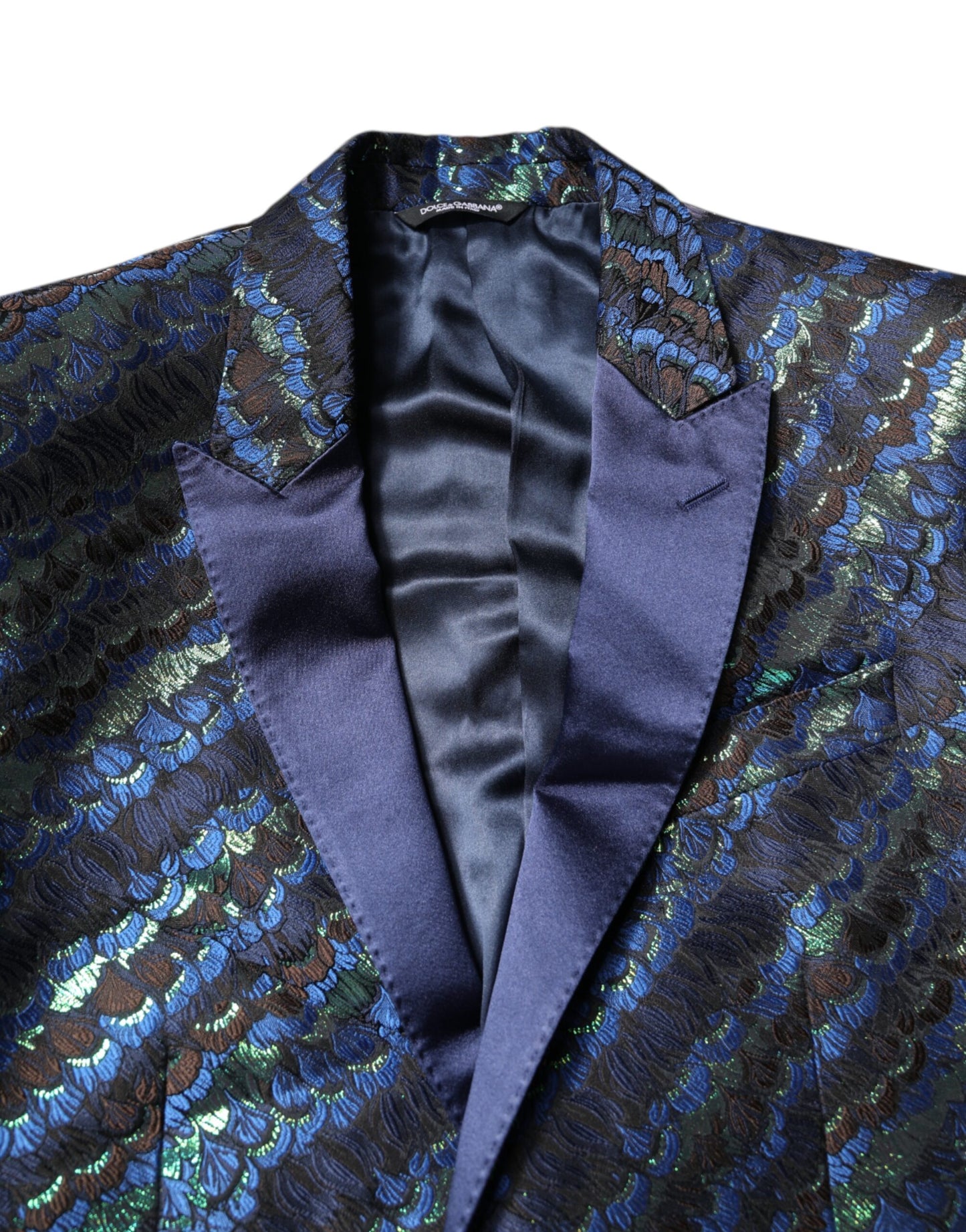 Costume 2 pièces en jacquard de polyester multicolore Dolce & Gabbana