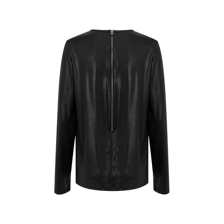 Tom Ford Black Viscose Long Sleeve T-Shirt